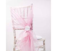Sedia Cover Cappuccio Organza Vari Colori Matrimonio Evento Venue Decorazione