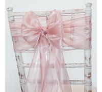 Sedia Cover Fiocco Cappuccio Tavolo Runner Matrimonio Evento Décor Seta Organza