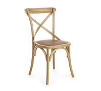 Sedia Cross Marrone Naturale