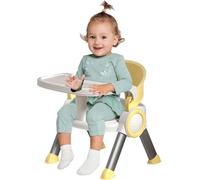 Sedia da alimentazione, sedia da mangiare per bambini | Sedia da pranzo per bambini con vassoio,Famiglia multifunzionali piccoli sgabelli, sedili di studio per bambini con musica per campeggio per via
