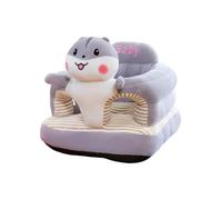 Sedia da baby sitter - Divano per bambini a forma di animale di peluche, accogliente per l'apprendimento del bambino, lettino da terra di supporto per bambini | Sedile portatile per area gioch