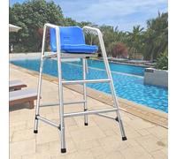 Sedia da bagnino con gancio regolabile e sedile per la sicurezza della piscina e la prevenzione dei pericoli, essenziale per la supervisione della piscina