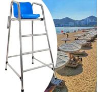 Sedia da bagnino in acciaio inox resistente per una maggiore sicurezza in piscine, spiagge e laghi
