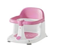 Sedia Da Bagno Per Bambini - Sedile Ergonomico Con Barriera Di Sicurezza A 360° | Base Antiscivolo & Foro Di Scarico | Seggiolino Da Vasca Portatile Con Pulsante Sonoro & Maniglia Per 1-3 Anni, Materi