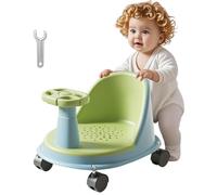 Sedia da Bagno per Bambini Seggiolino Doccia Antiscivolo Ergonomico | Sedia per Vasca con Ruote Rimovibili per Viaggi, Bagno sul Pavimento, Bambini, Genitori, Sitter, Famiglie Attente alla