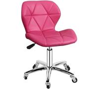 Sedia da bar girevole con schienale, sgabello da bar girevole a 360 gradi con ruote e altezza regolabile per casa, pub o cucina