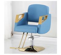 Sedia da barbiere girevole idraulica regolabile per saloni professionali e barbieri, design confortevole e durevole