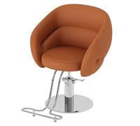 Sedia da barbiere idraulica con rotazione a 360°, pompa resistente per uso professionale e spa