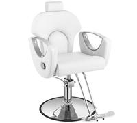 Sedia da barbiere idraulica regolabile - Sedia reclinabile con idraulica professionale per trattamento shampoo,