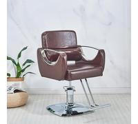 Sedia da barbiere regolabile con robusta pompa idraulica dal design rotondo per saloni di bellezza professionale per tavolo parrucchieri e affidabile