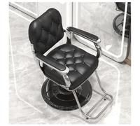 Sedia da barbiere resistente con pompa idraulica, capacità 199,6 kg, girevole a 360°, sedia da salone regolabile in altezza per parrucchieri e spa salone di bellezza