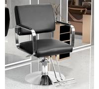 Sedia da barbiere, sedia da salone per parrucchieri, sedia da parrucchiere con pompa idraulica resistente, girevole a 360 gradi, attrezzatura di bellezza per parrucchieri, shampoo e salone di bellezza