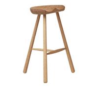 Sedia da Calzolaio Form & Refine N. 68. Rovere Oliato Bianco