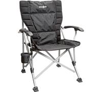 SEDIA DA CAMPEGGIO BRUNNER "RAPTOR NG 2.0" IN ACCIAIO E POLIESTERE NERO 51X44...