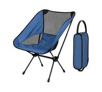 Sedia da campeggio Packaway in tela ultraleggera blu indaco, da 1 a 6