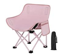 Sedia da campeggio pieghevole, sedia da spiaggia portatile, per spiaggia, barbecue, libero, sedie da campeggio leggere con schienale alto e capacità di 74,8 kg, per sport all'aria aperta