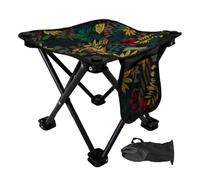 Sedia Da Campeggio Pieghevole - Sgabello Da Campeggio Pieghevole Portatile | Mini Sedie Leggrezzate Per Esterni Per Esterno Supporto Pesante Con Borsa Portatile Portable Per Lo Sport Da Escursio