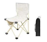Sedia da campeggio portatile, pieghevole, per attività all'aperto, pesca, schizzi, picnic, barbecue, design compatto