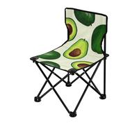 Sedia da campeggio ultra leggera con borsa per il trasporto, olio su sfondo verde avocado, per sport indoor