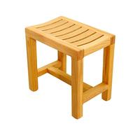 Sedia da doccia resistente, capacità di carico 250 kg, leggera e facile da montare, per anziani e disabili, adatta ai viaggi (42 x 33 x 50 cm)