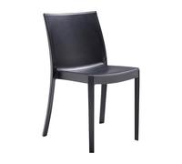Sedia Da Esterno PERLA In Polipropilene Design Impilabile