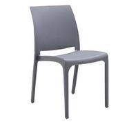 Sedia da esterno polipropilene VOLGA Light grey 300 9
