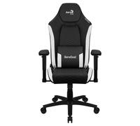 Sedia da gaming Aerocool Crown in pelle bianca