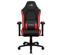 Sedia da gaming Aerocool Crown in pelle rossa