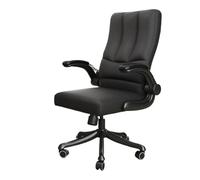 Sedia da gaming ergonomica, con schienale alto, regolabile, girevole, in pelle, con braccioli imbottiti, per casa e ufficio, comoda seduta da gioco nera