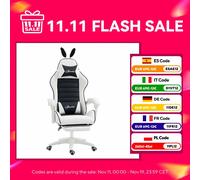 Sedia da gaming girevole in pelle PU Vinsetto con altezza regolabile 65X63X136-142Cm