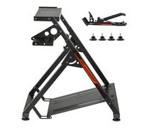 Sedia da gaming Informazioni su questo prodottoSupporto universale per volante da corsa con fori di montaggio preforati per molti volanti, pedali e cambi. A seconda del modello, è adatto per Logitech,