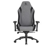 Sedia da gaming Newskill Neith Zephyr in tessuto traspirante Nero/Grigio