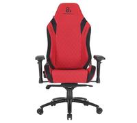 Sedia da gaming Newskill Neith Zephyr in tessuto traspirante Nero/Rosso