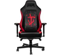 Sedia da gaming Noblechairs Hero Doom Edition nera/rossa