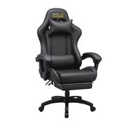 Sedia Da Gaming Pro RMF Regolabile Con Ruote, Cuscini E Poggiapiedi Regolabili