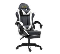 Sedia Da Gaming Pro RMF Regolabile Con Ruote, Cuscini E Poggiapiedi Regolabili