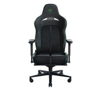 Razer Enki PRO - Sedia da Gioco in Pelle Resistente per Un Comfort di Seduta Che Dura Tutto Il Giorno (Arco Lombare Integrato, inclinazione del Sedile reattiva, Schienale Imbottito) Verde