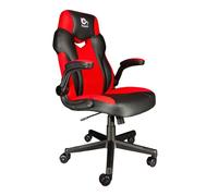 Sedia da gaming Talius Crab con braccioli pieghevoli in nylon rosso