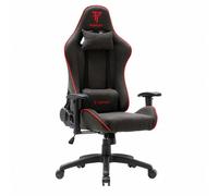 Sedia da gaming Tempest Vanquish Nero/Rosso Tessuto traspirante