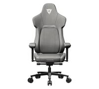 Sedia da gaming universale ThunderX3 CORE Loft, sedile imbottito grigio