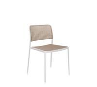 Sedia da Giardino Kartell AUDREY Bianco/ Sabbia