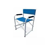 Linea Garden Friend Sedia pieghevole da regista S1622027 alluminio/PVC 79x47x57 cm Blu