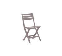 Sedia da giardino pieghevole Pinta in plastica cappuccino Cappuccino