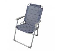 Sedia da Giardino Pieghevole Relax Plus Alluminio Textilene Azzurro Cosma