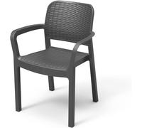 Sedia da Giardino Polipropilene Effetto Rattan