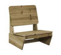 SEDIA DA GIARDINO VIDAXL 60x64x70,5 cm in Legno Impregnato di Pino - 859311
