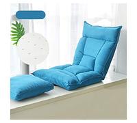 Sedia da gioco da pavimento con schienale regolabile, design pieghevole imbottito, pedale rimovibile per leggere e giocare, 8 stili disponibili