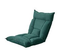 Sedia da gioco da pavimento con schienale regolabile, design pieghevole imbottito, pedale rimovibile per leggere e giocare, 8 stili disponibili