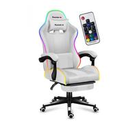 Sedia da gioco Huzaro Force 4.7 RGB bianca