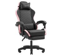 Sedia da gioco Mars Gaming MGC-X Racing in similpelle con poggiapiedi e supporto lombare, altezza 8 cm